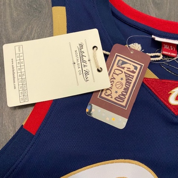 Mitchell & Ness Authentic Lebron James Cleveland Cavaliers 2008-09 Jersey NWT - Picture 3 of 7